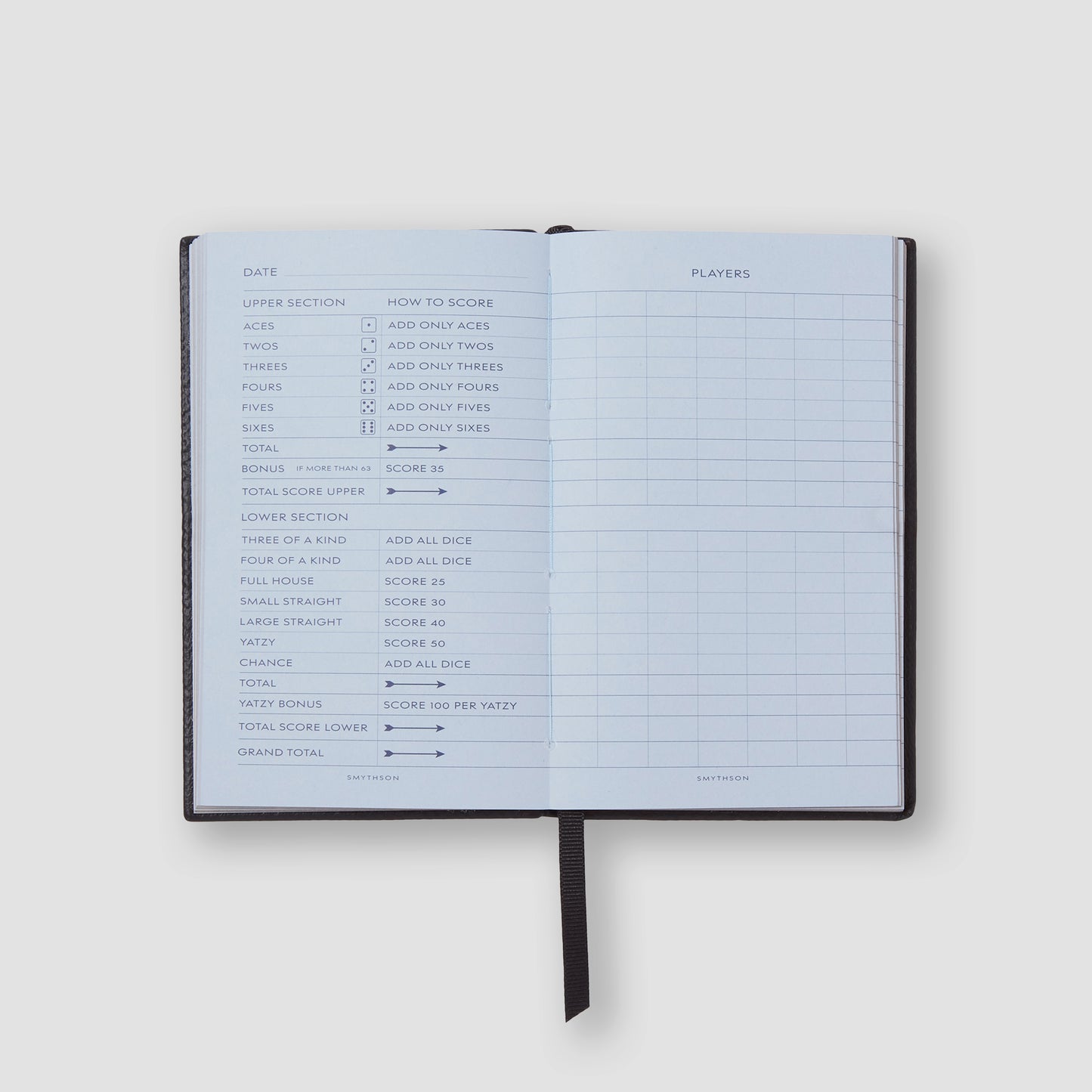 Cocktail Panama Notebook - Navy