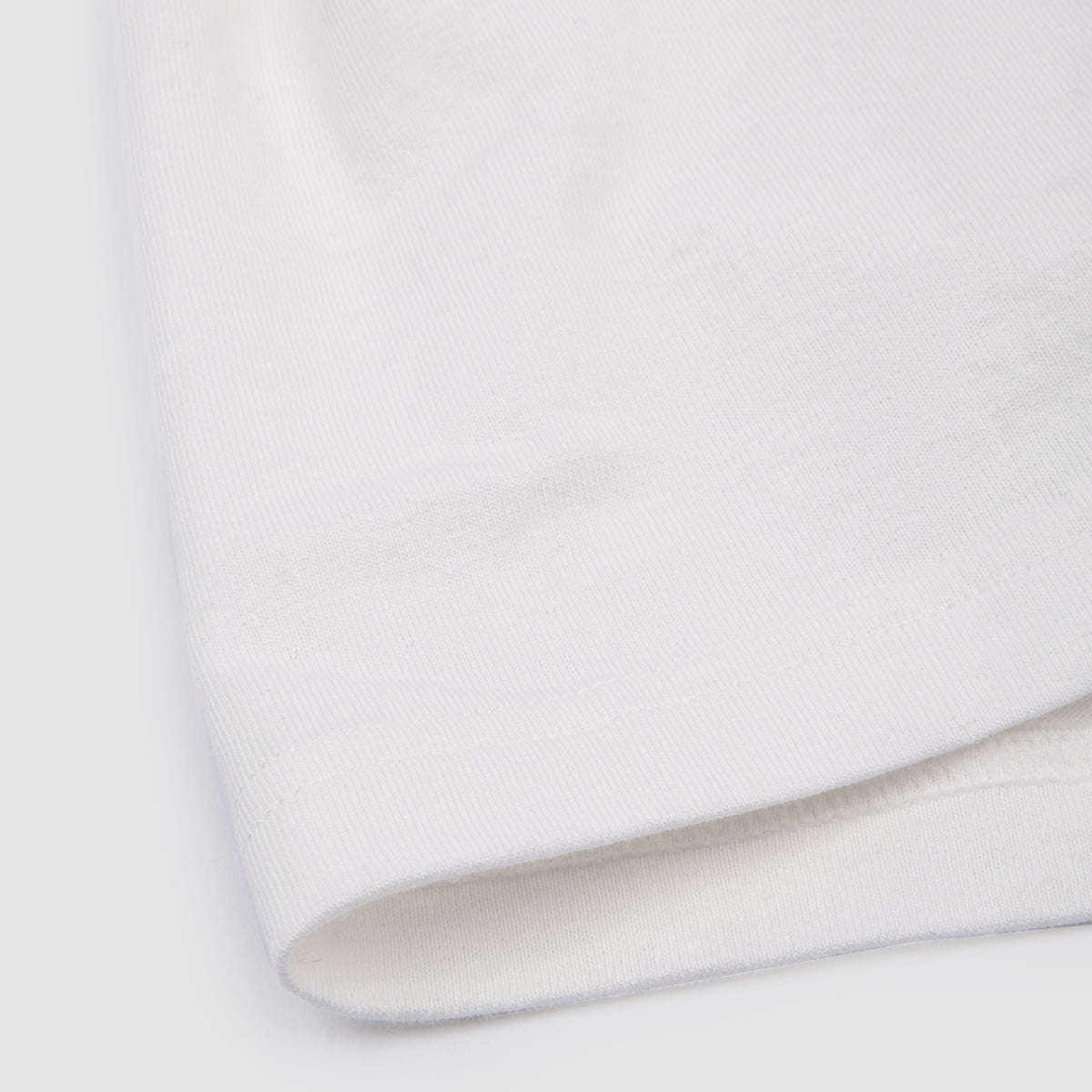 1950s Short Sleeve Crew Neck T-Shirt - White