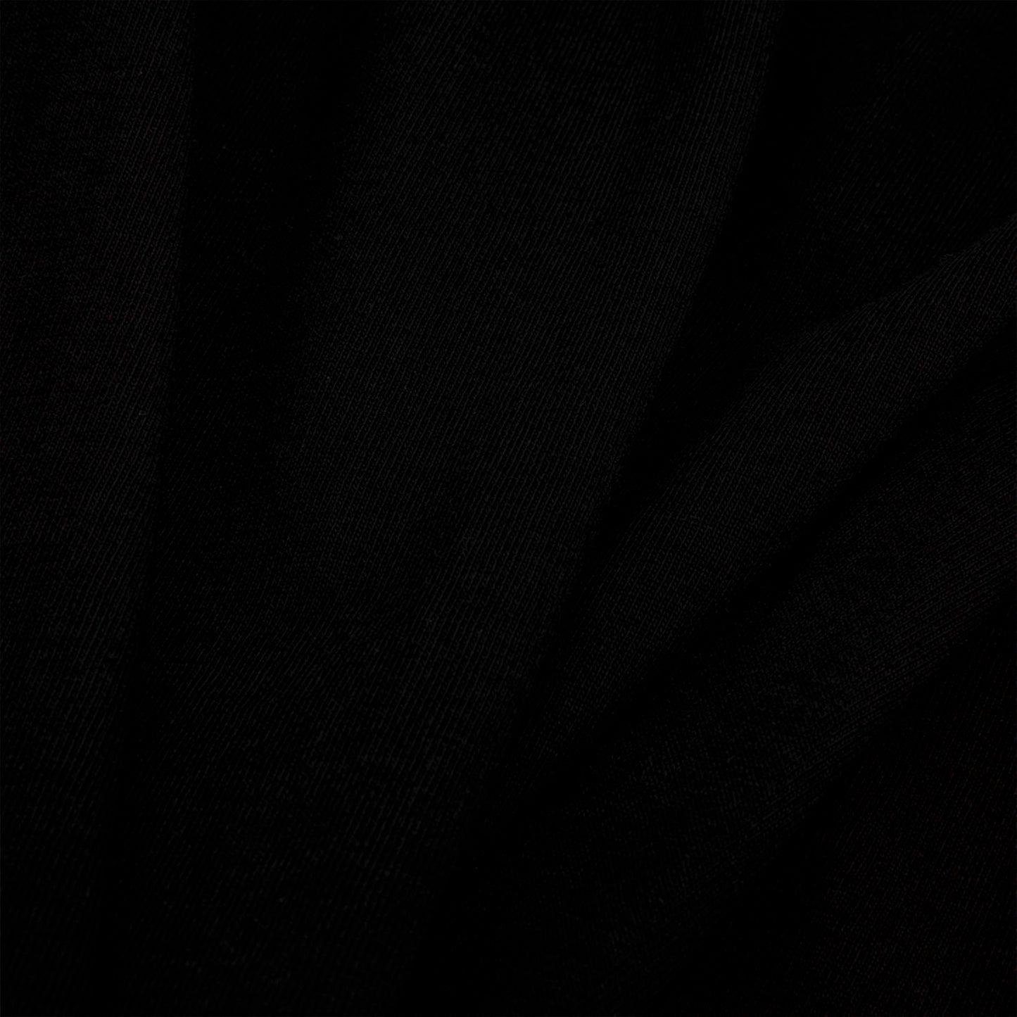 215 Loopwheeled Short Sleeve Crew Neck T-Shirt, Classic Fit 8.6oz Deep Black