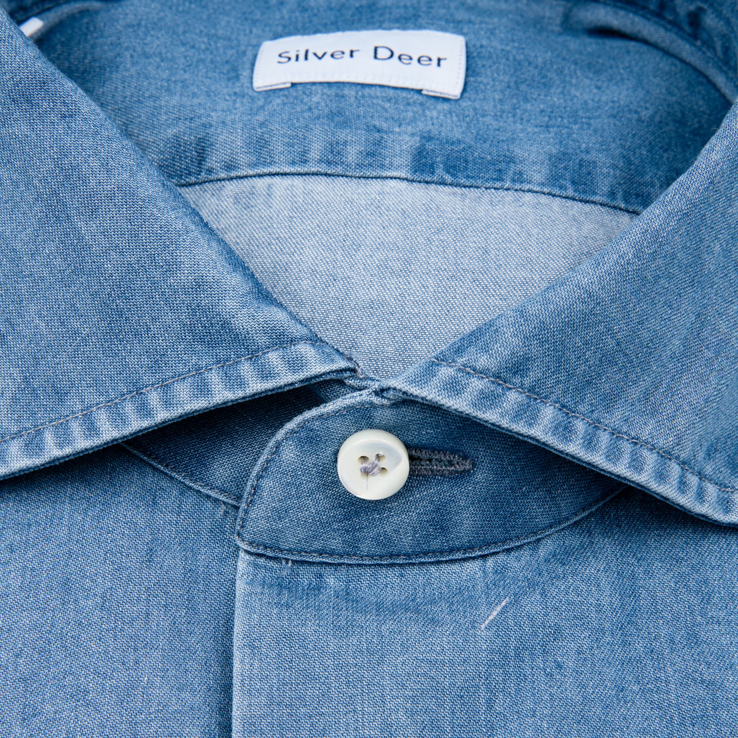 Denim Sportshirt - Mid Blue