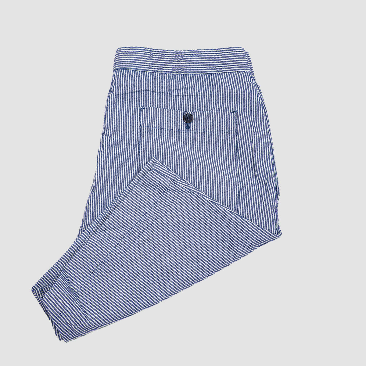Joaquim Short Italian Cotton Seersucker - Light Indigo / Indigo