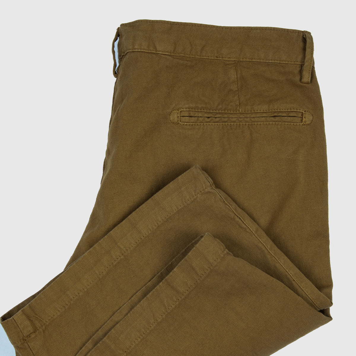 Cotton Linen Bermuda Shorts - Toffee