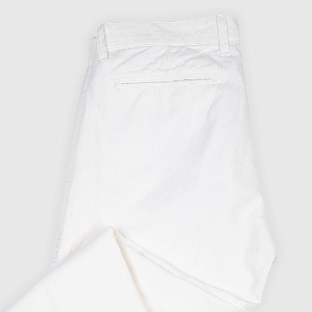 Cotton Linen Trousers - White