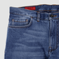 Denim Jeans Slim Straight Fit  Medium Blue