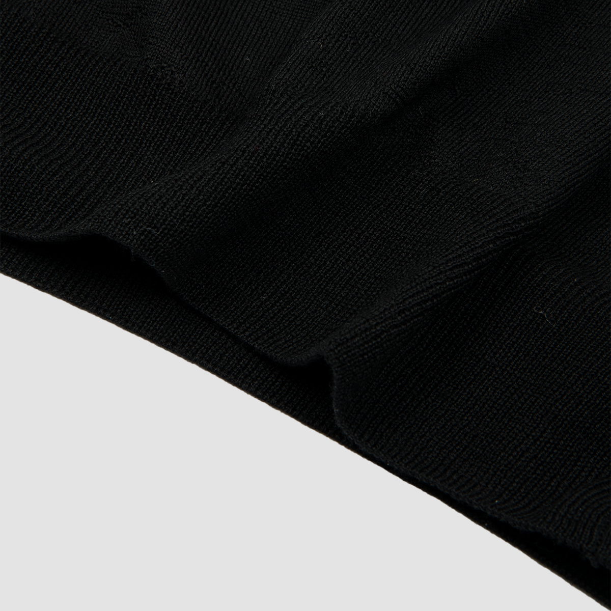 Wool Crewneck Sweater Black