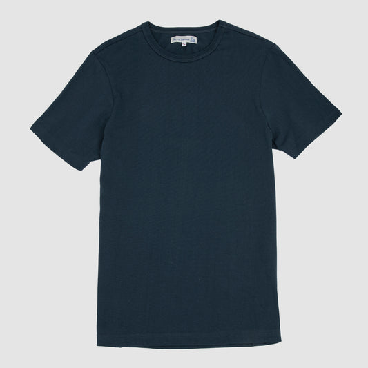 1950s Short Sleeve Crew Neck T-Shirt Mineral Blue