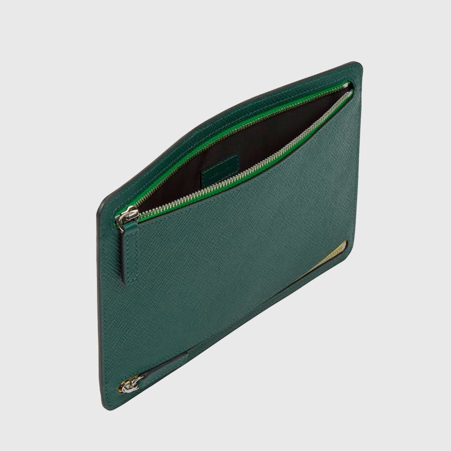 Multi-Zip Case in Panama Forest Green