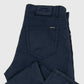 5 pocket Cotton Silk Trousers  Navy