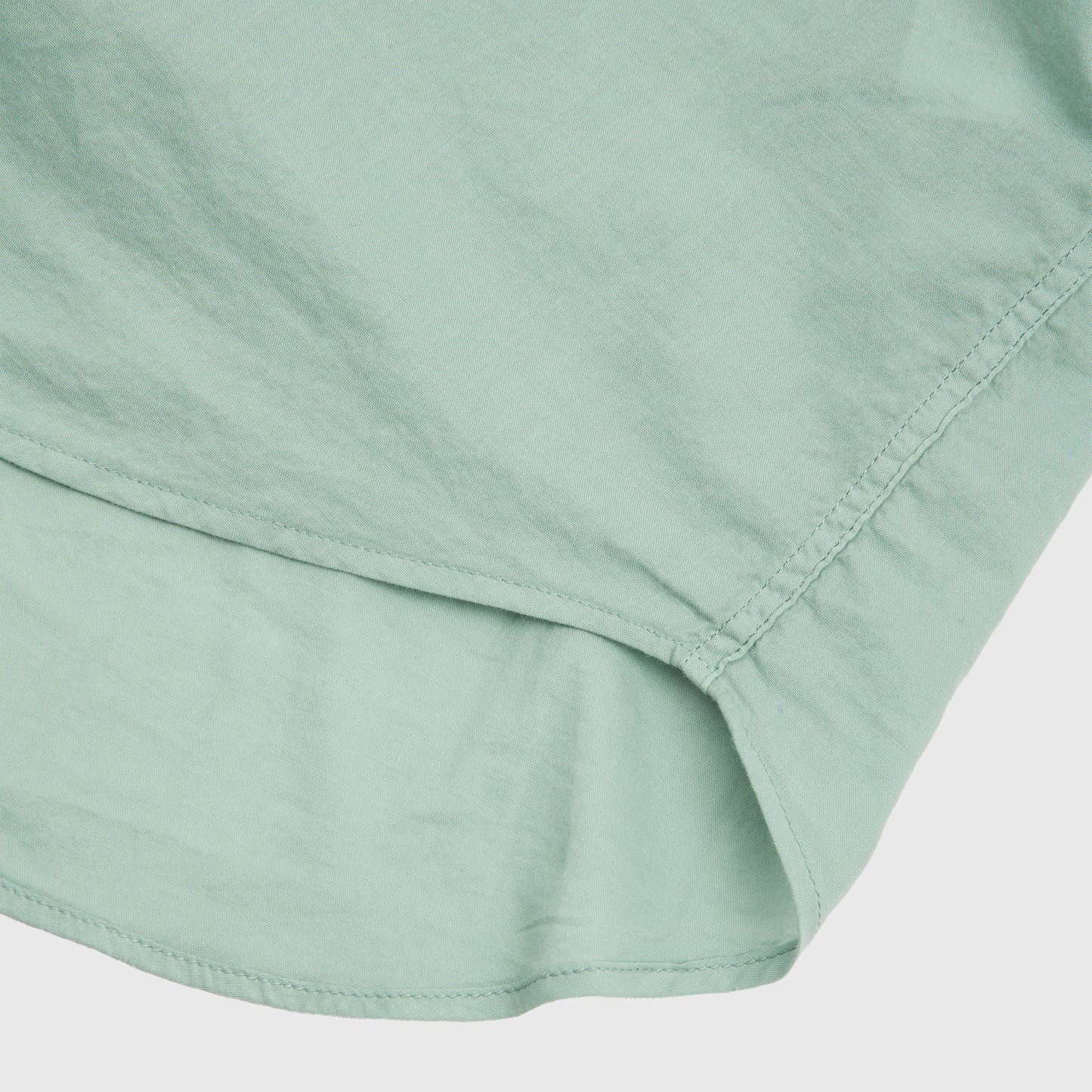 Sean Shirt in Panamino Voile Cotton Light Green 198