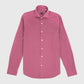 Sean Shirt in Panamino Voile Cotton Ruby Red 220