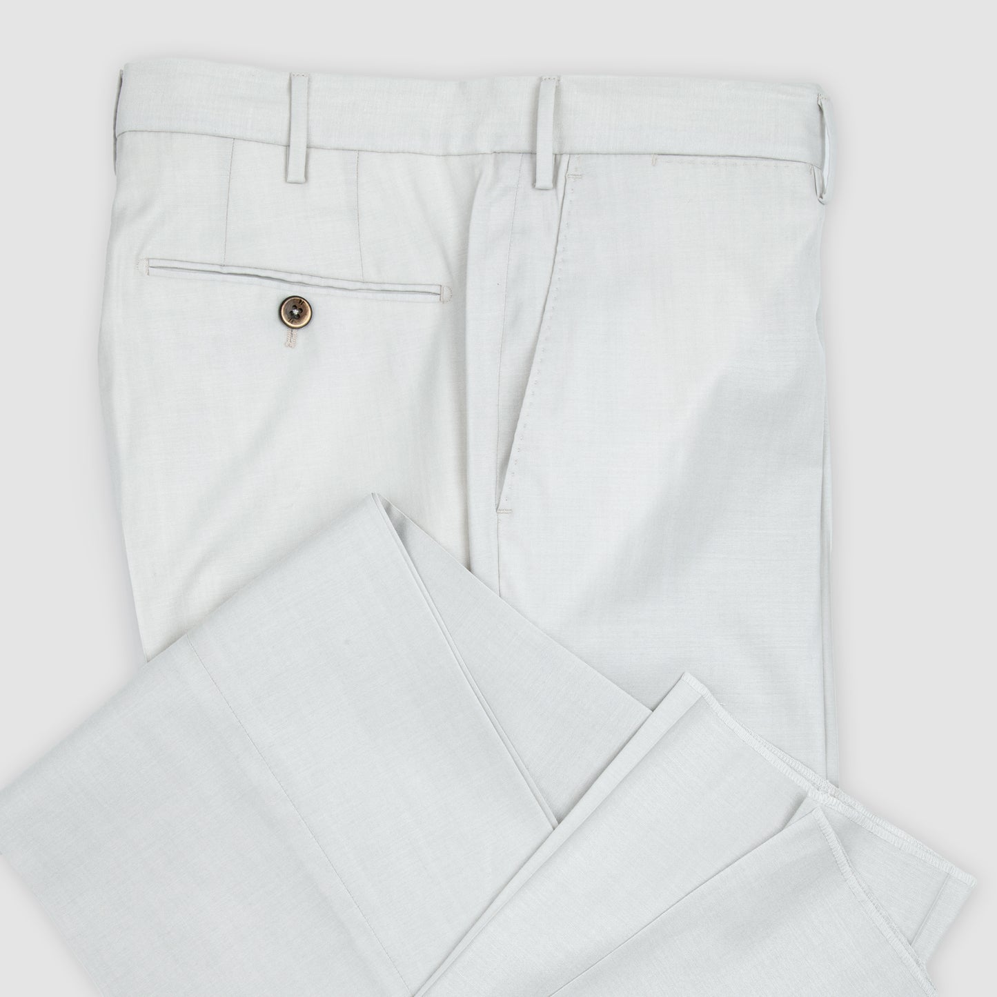 TO68 Melange Lux Soft Wool and Viscose Trouser Cream