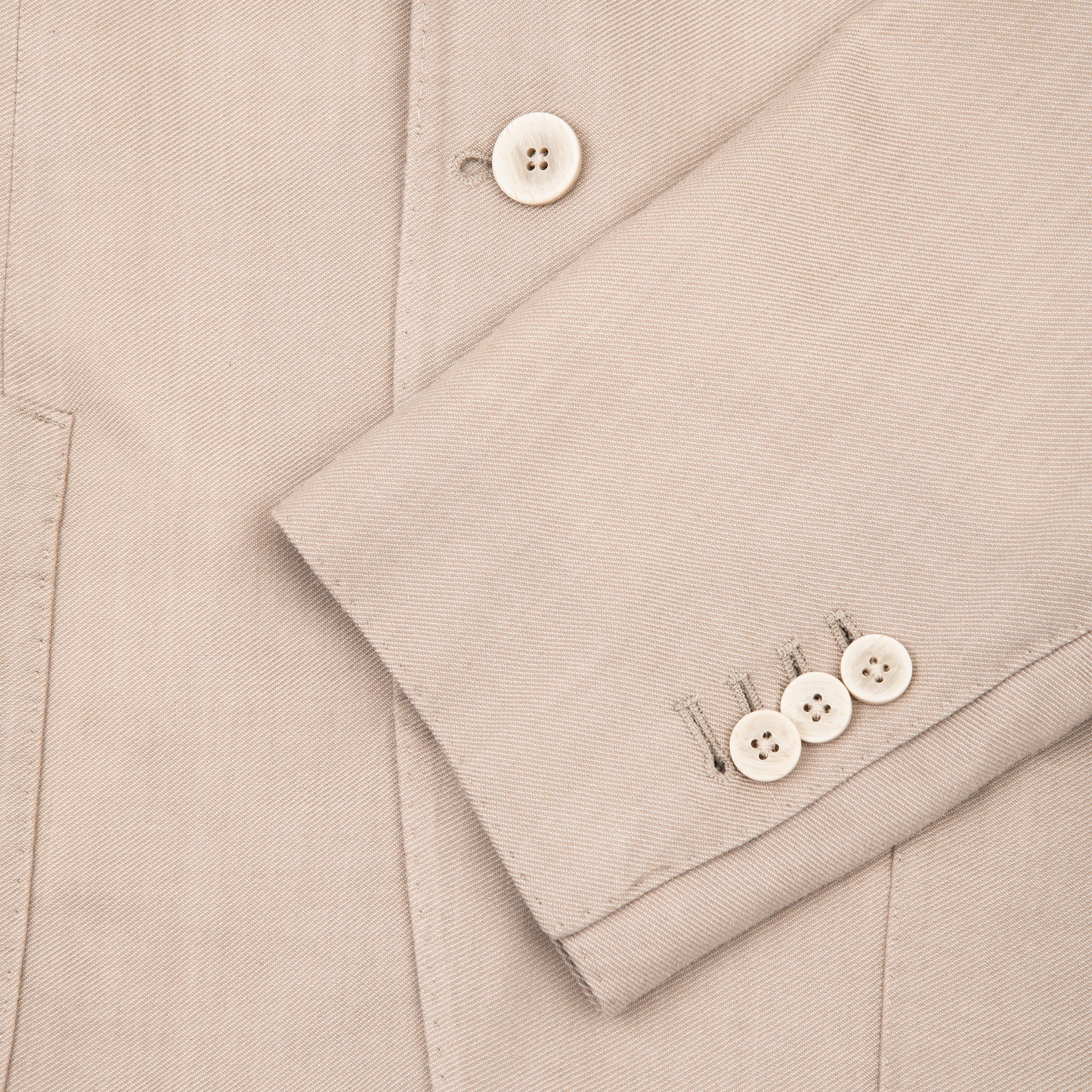 Cotton and Tencel Single Breasted Jacket