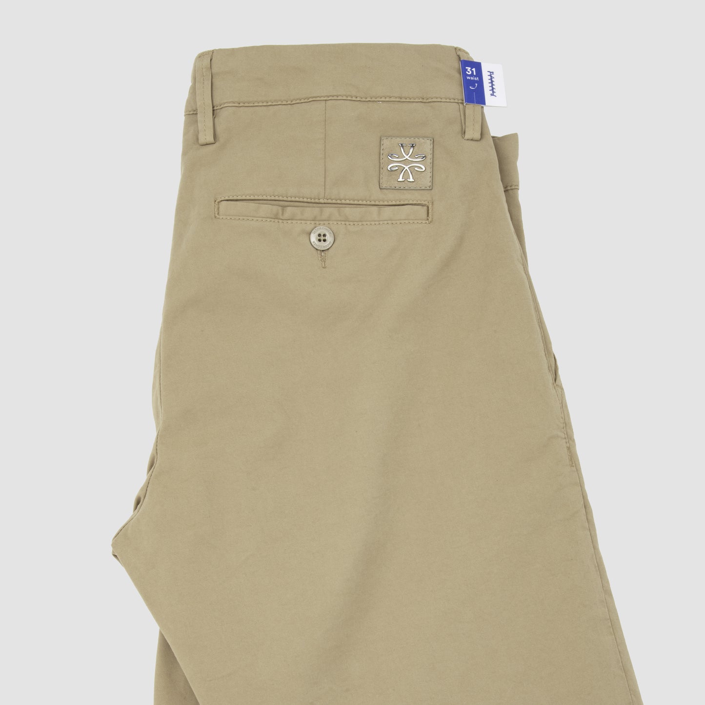 Short Slim Fit Bob Beige