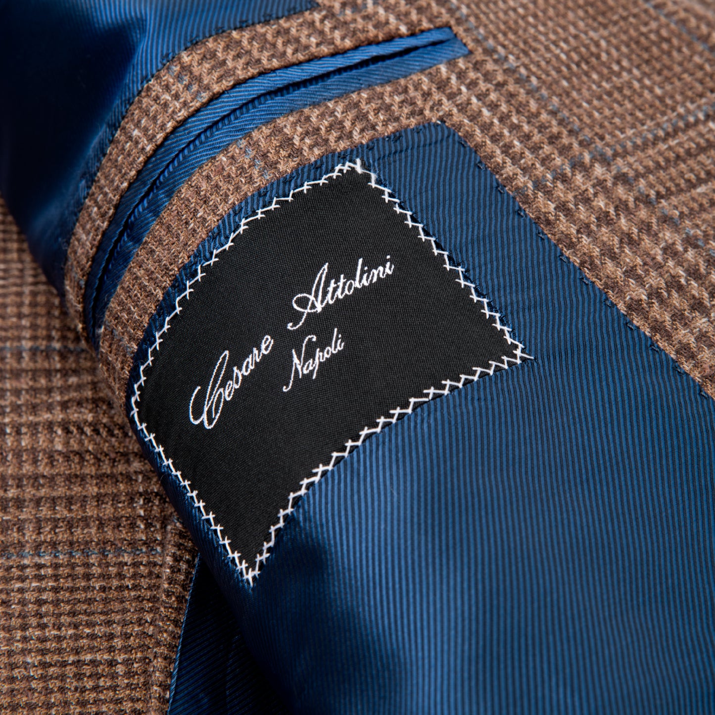 Wool, Silk and Linen Overcheck Jacket