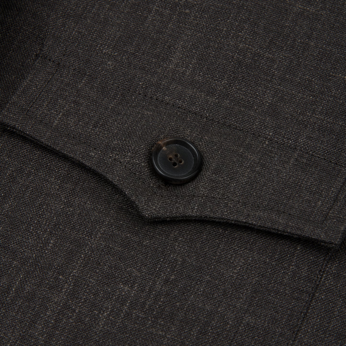 Wool, Silk and Linen Overshirt