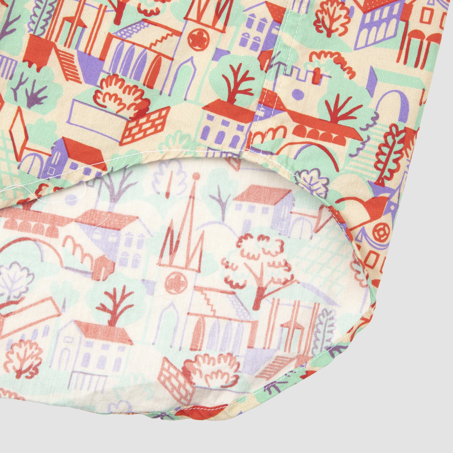 Alexander Girard Village Button Down Beige