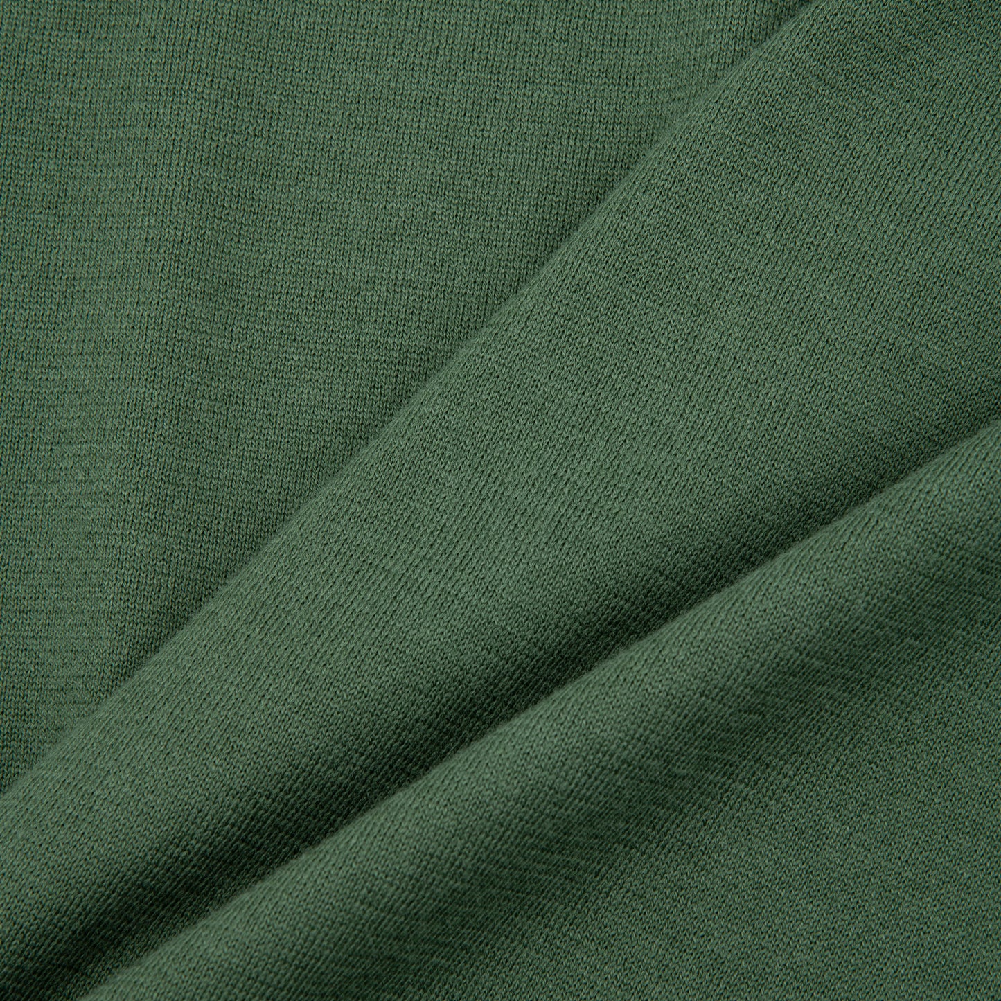 Knit Fine Gauge Polo Green