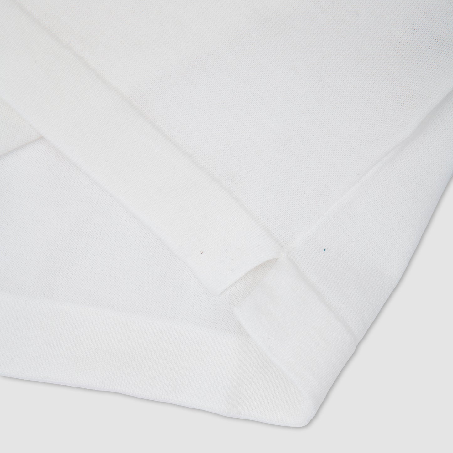 Knit Fine Gauge T-Shirt White