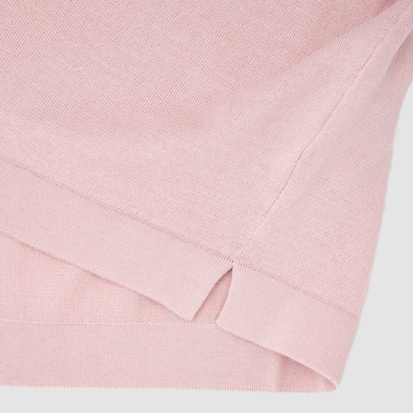 Knit Fine Gauge T-Shirt Pink