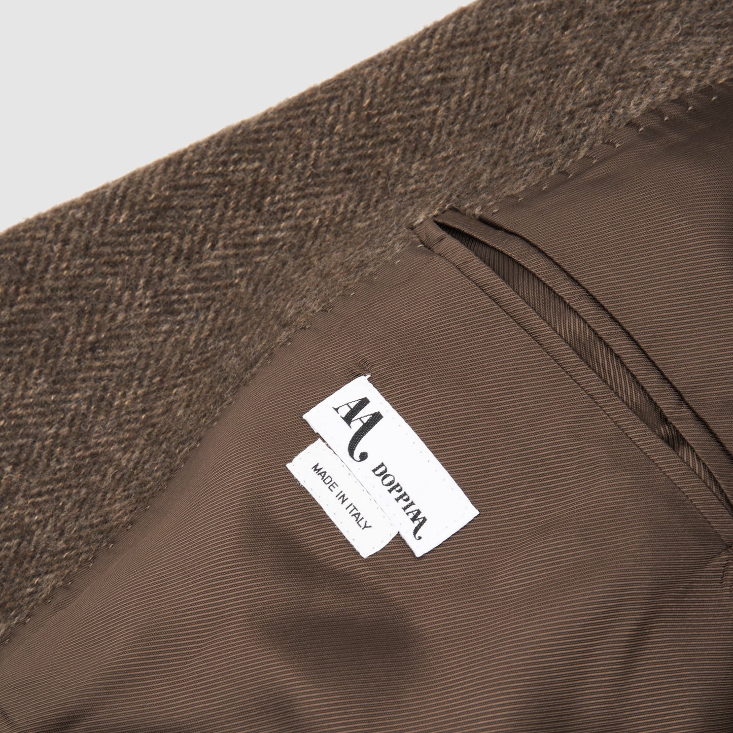 Double Breastded Herringbone Sportsjacket