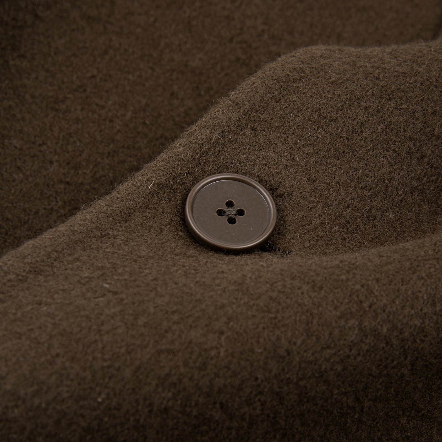 Wool Overshirt Brown