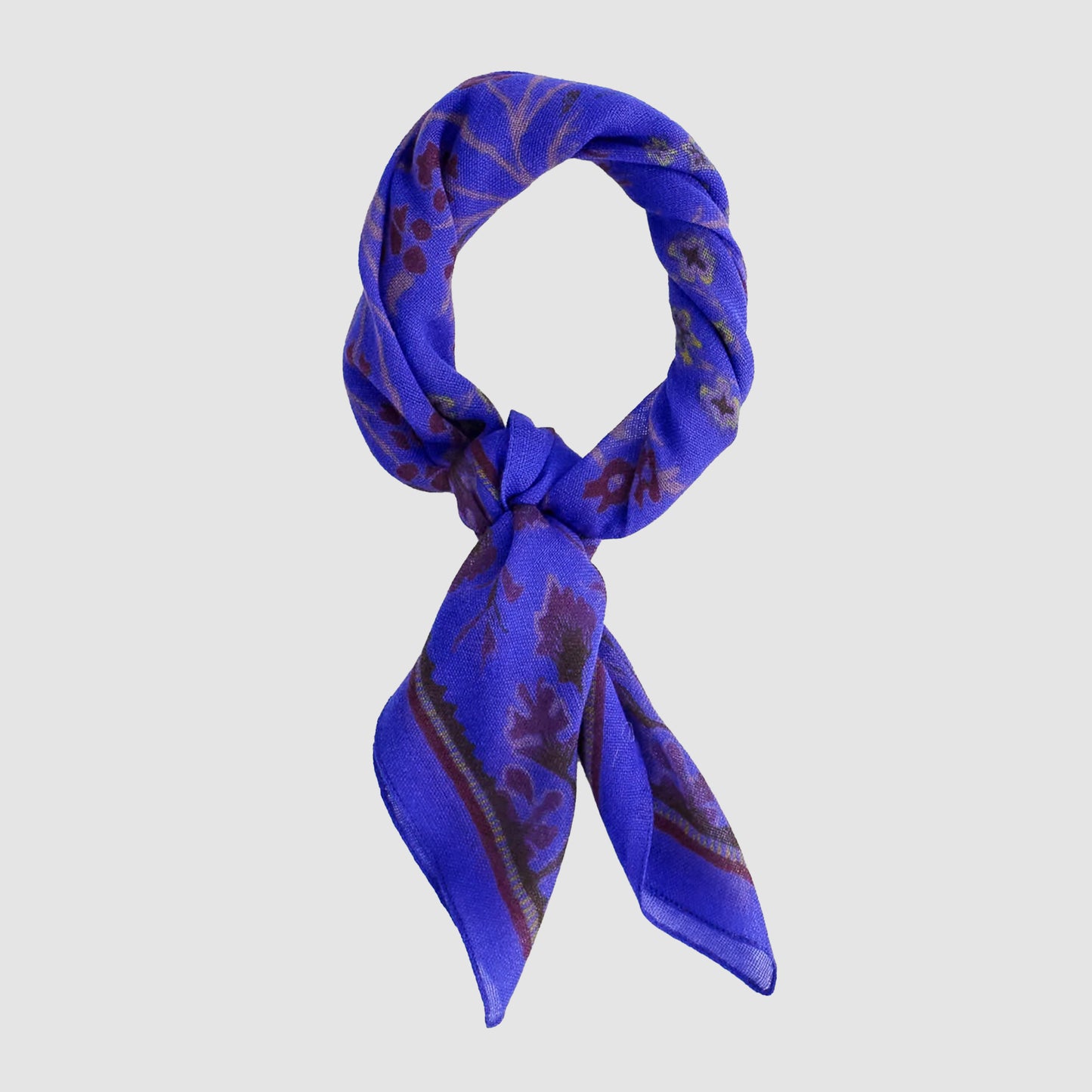 SUMA WOOL SCARF - Blue