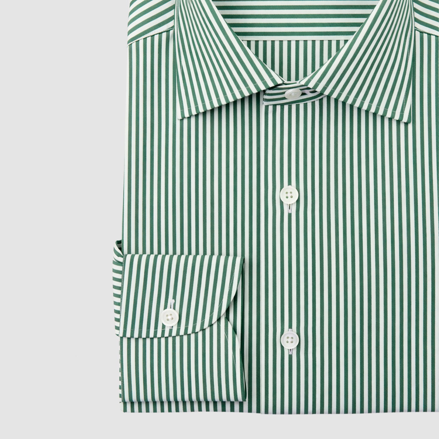 Fine Stripe Poplin Dress Shirt