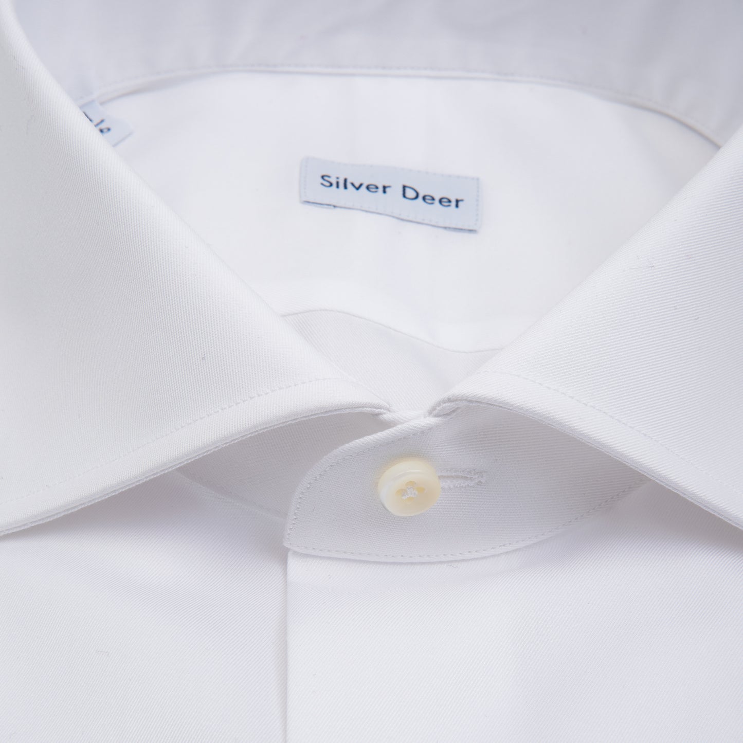 Twill Dress Shirt - White