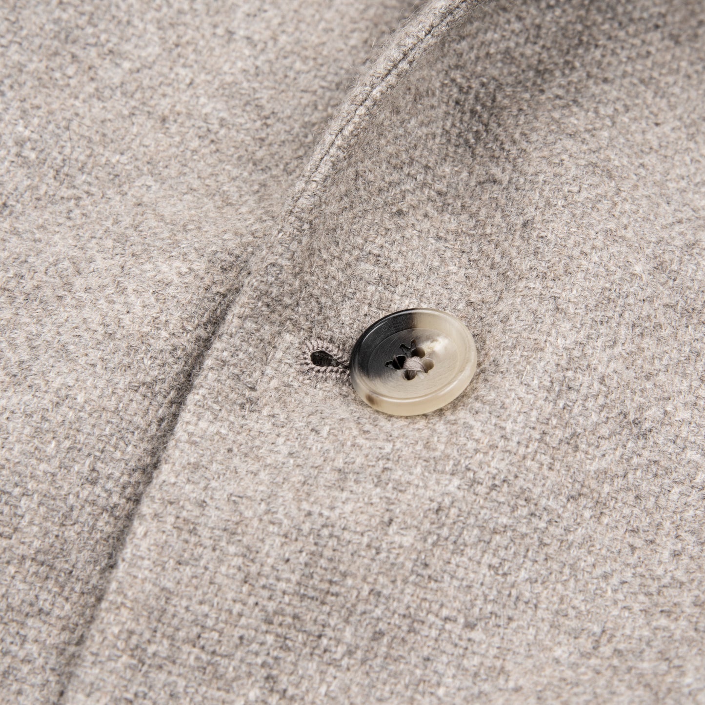 Dominico Single Breasted Cashmere Jacket - Beige