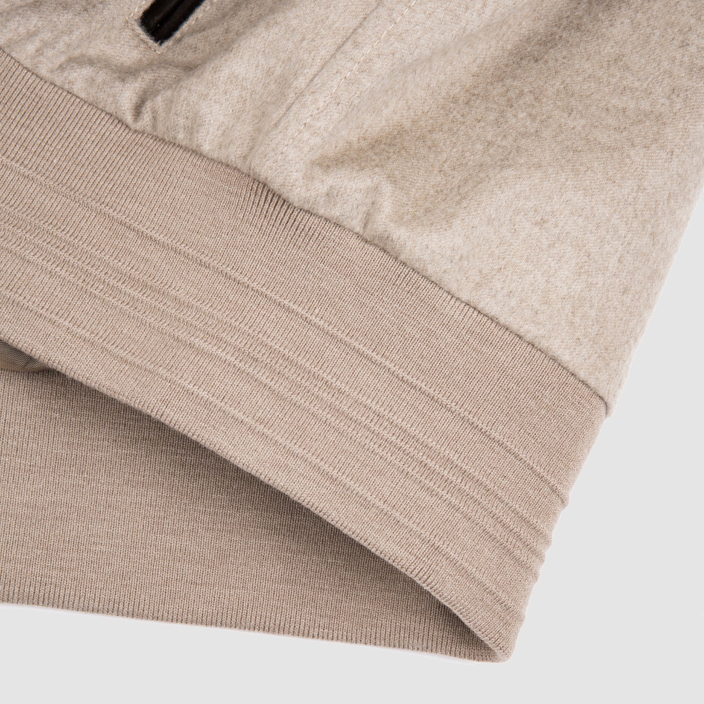 Cashmere Bomber - Beige
