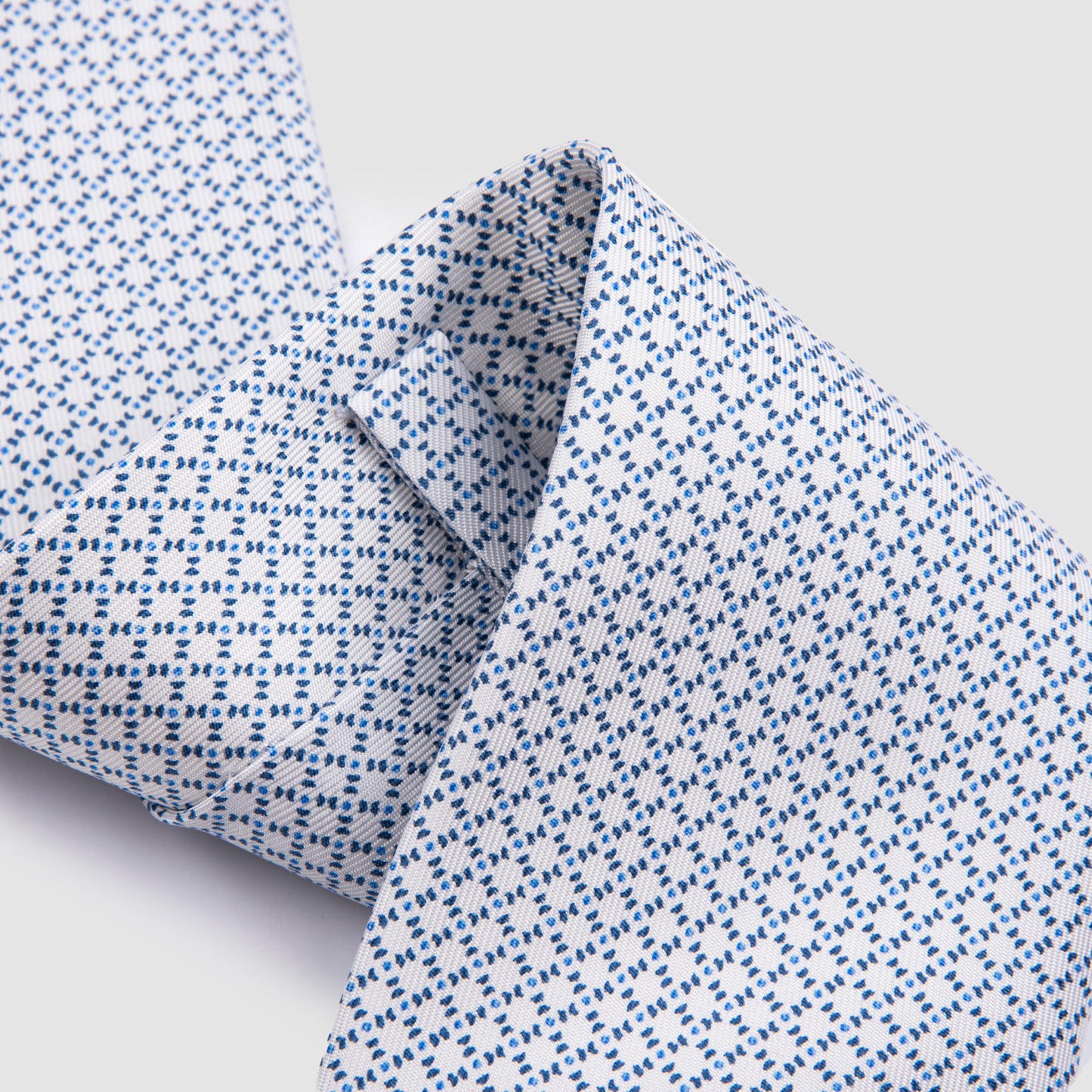 Micro Pattern Silk Tie