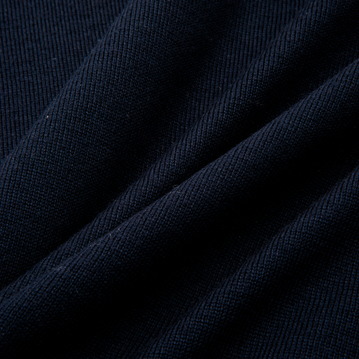 Cotton Viscose Half-Zip Polo