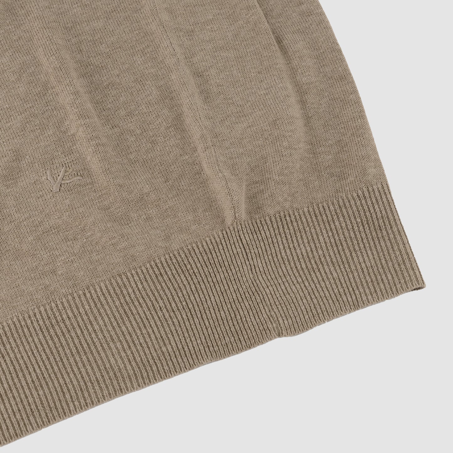Silk Linen Polo Shirt