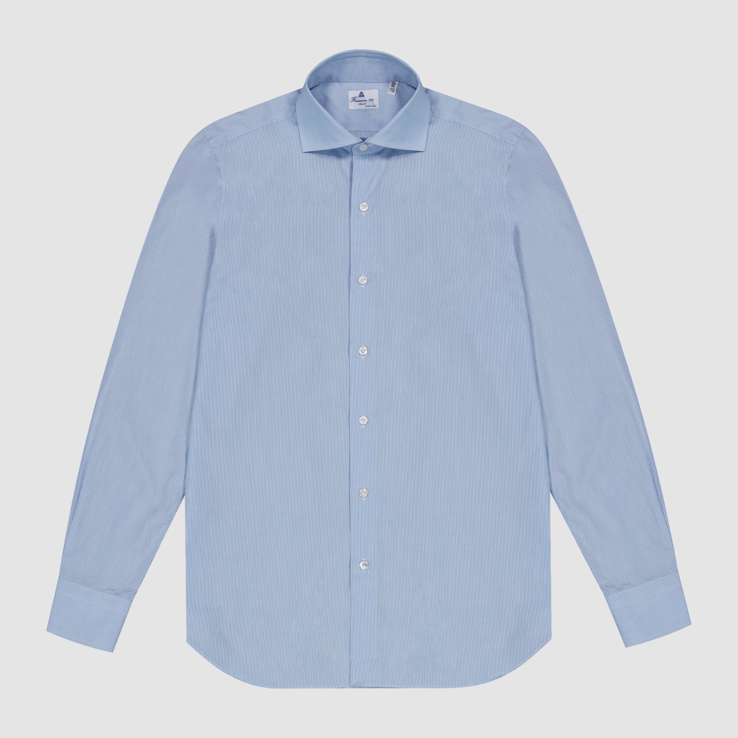 Micro Check Poplin Dress Shirt