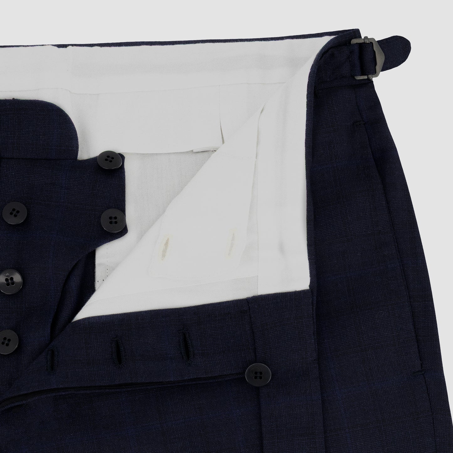 Overcheck Single-Breasted Suit