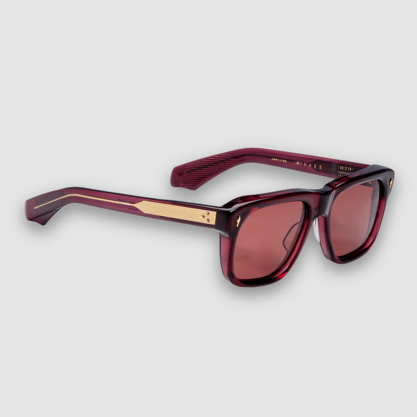 Yves, Amarena,Red Lenses, Silver Hardwear