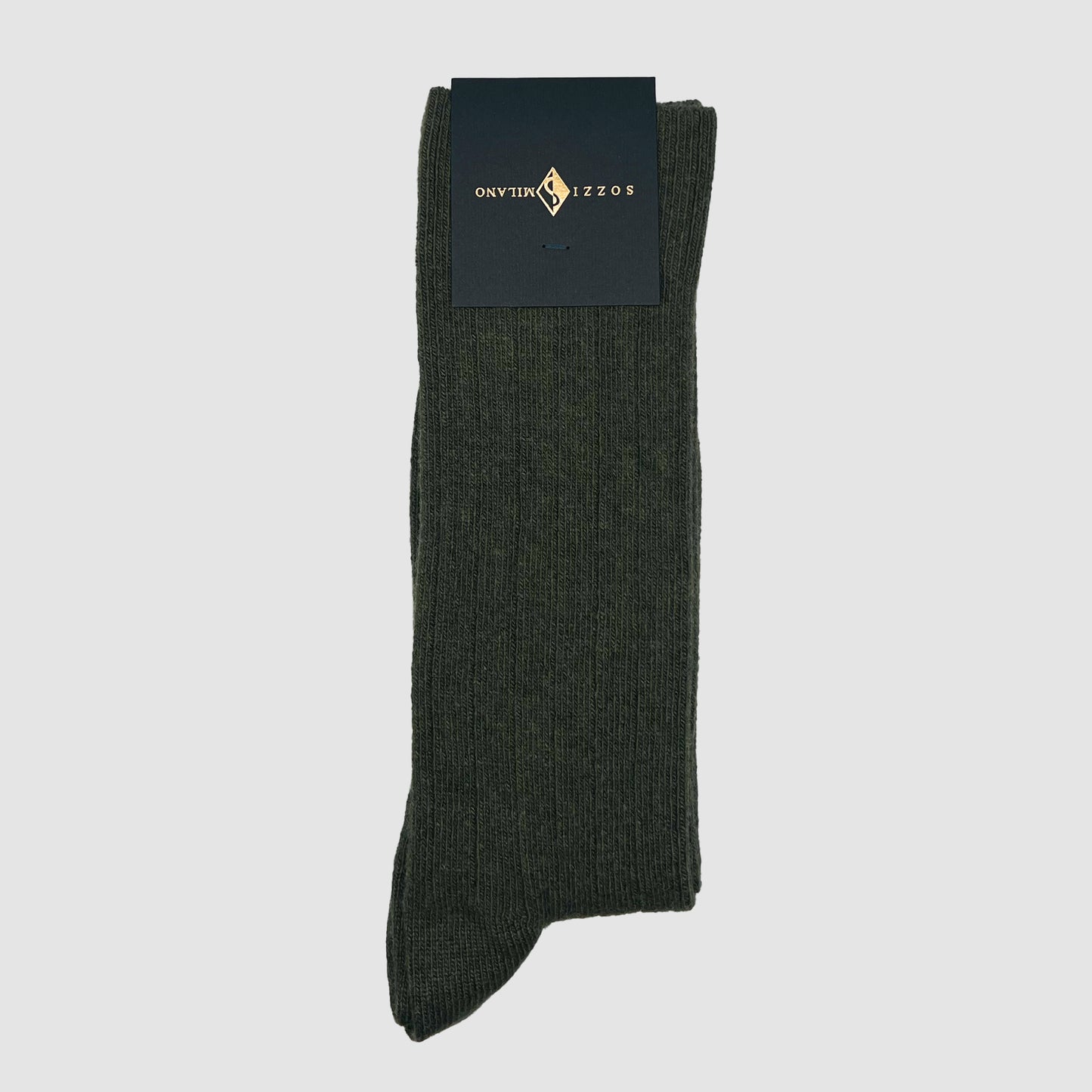 Ribbed SOCKS in cashmere and viscose