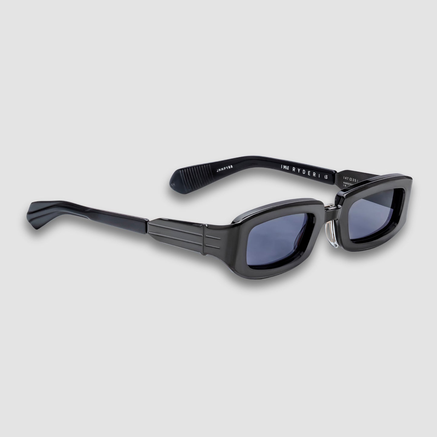 Ryder, Black, Charcoal Lenses, Black Hardware