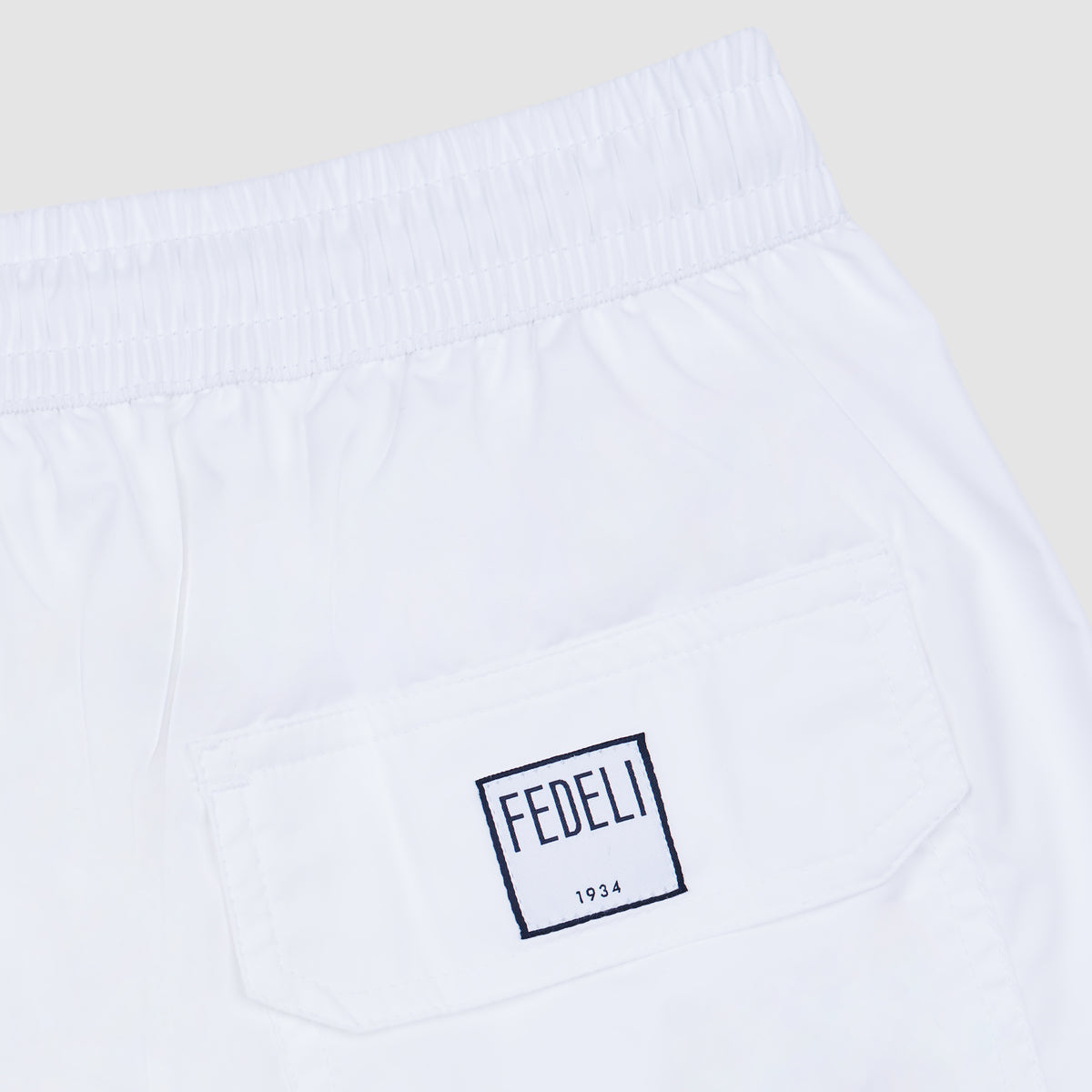 Solid Color Swim Shorts