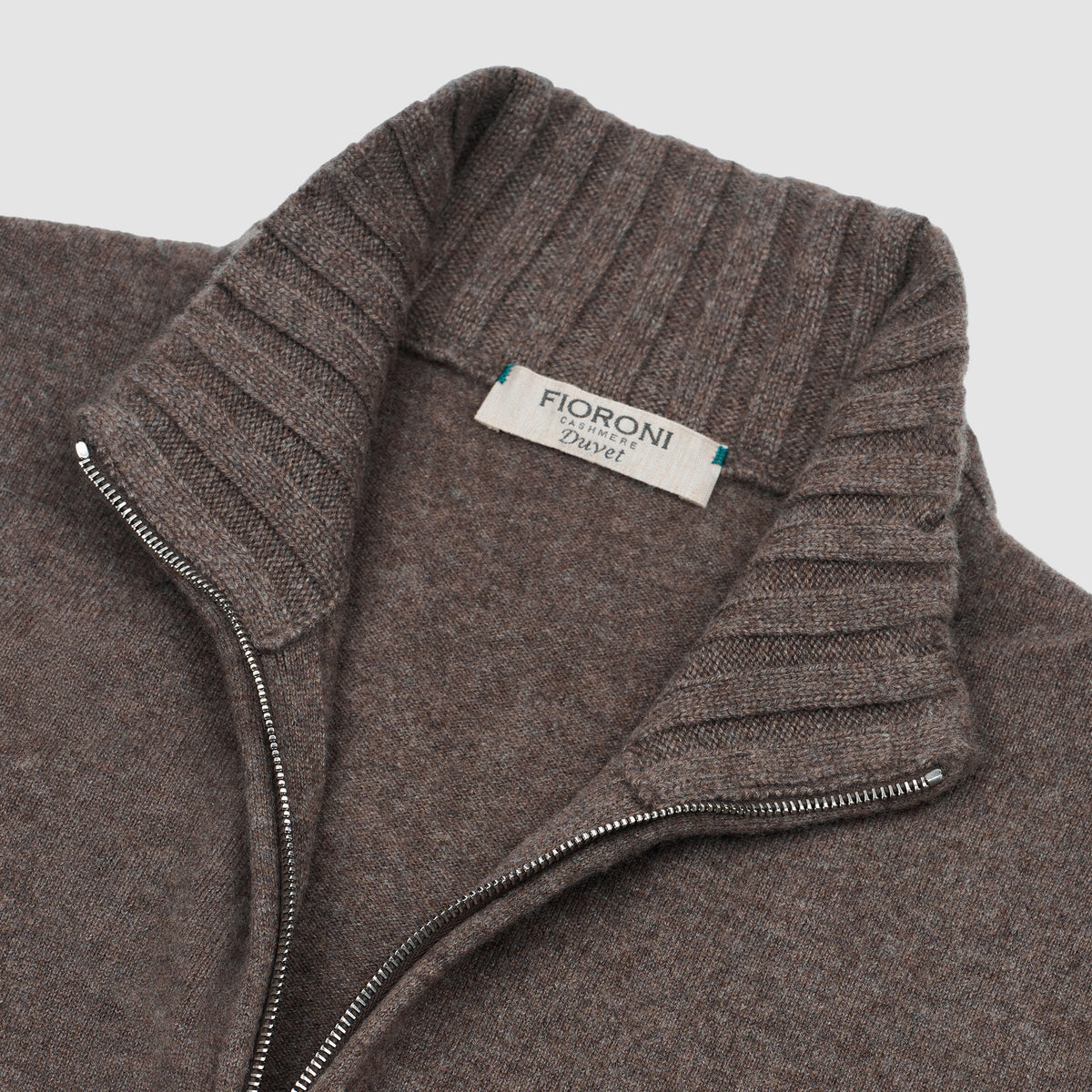 Cashmere Zip Sweater