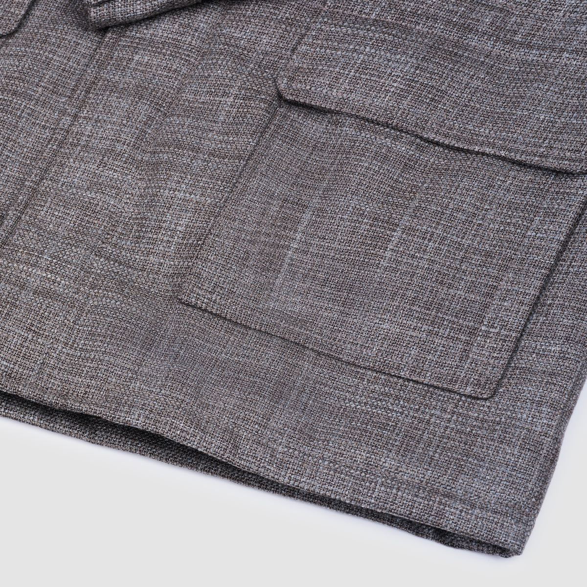 Wool Silk Field Jacket