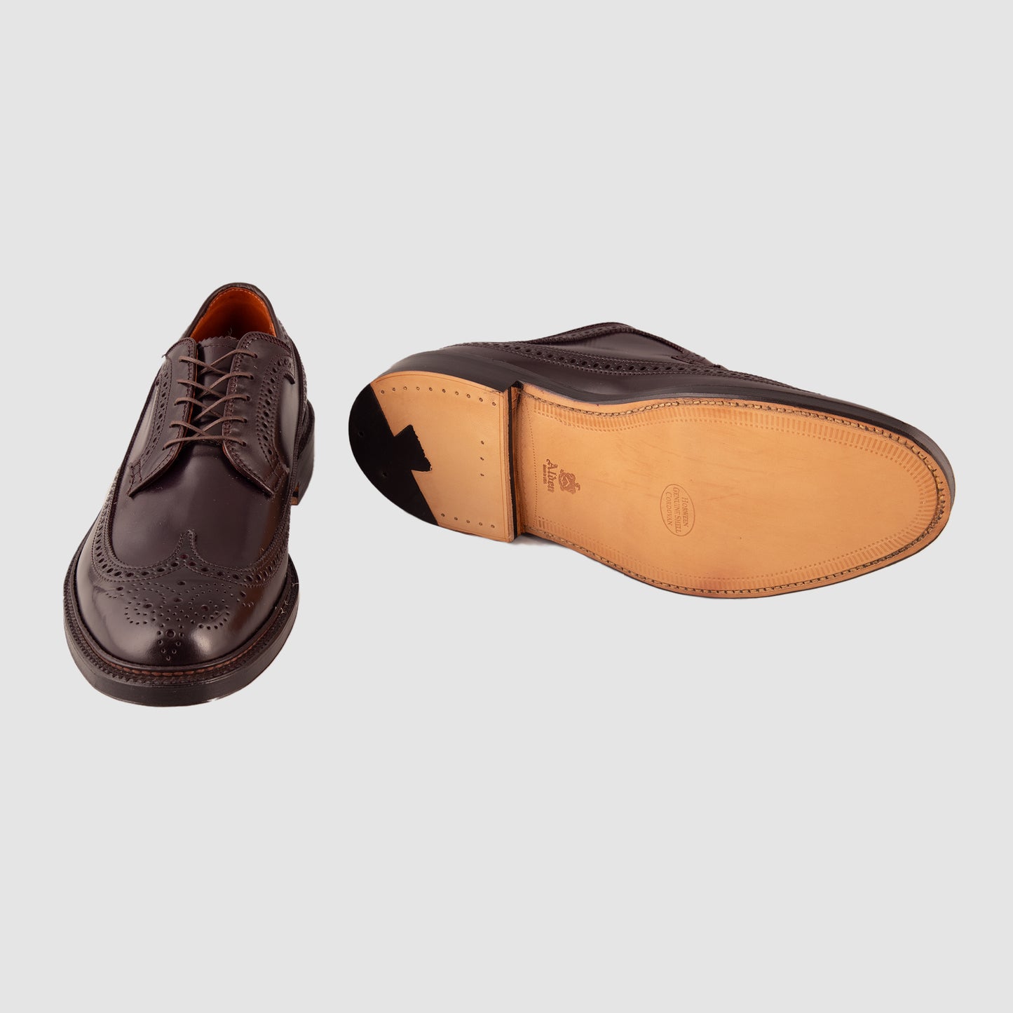 Long Wing Blucher Color 8 Shell Cordovan 975