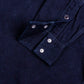 10oz Selvedge Denim Western Shirt - Indigo Overdyed Blue