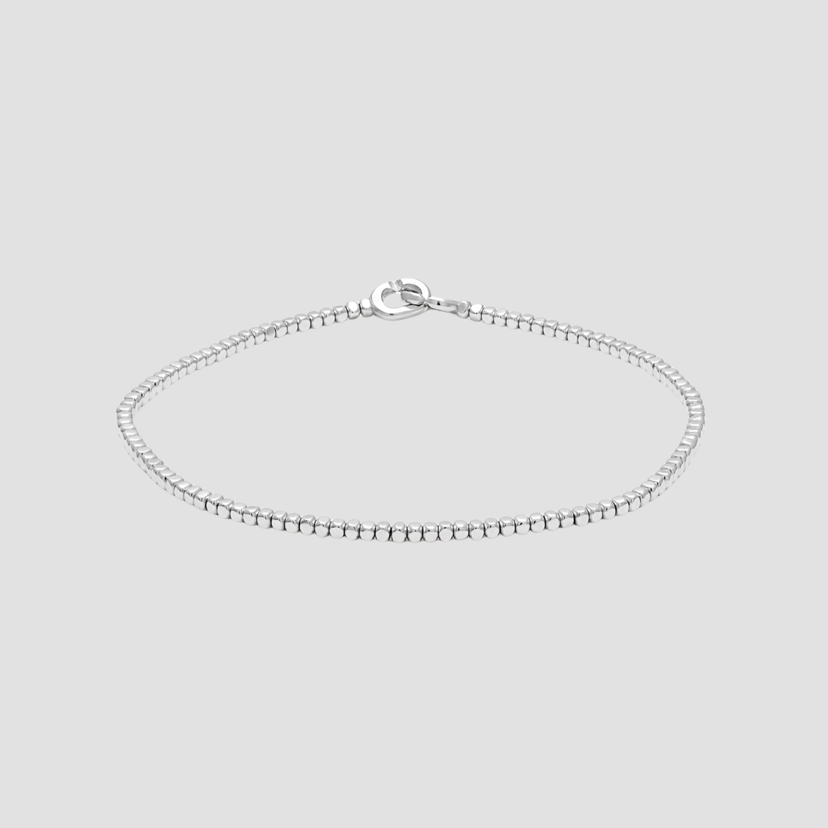 Noix Single Bracelet in Silver