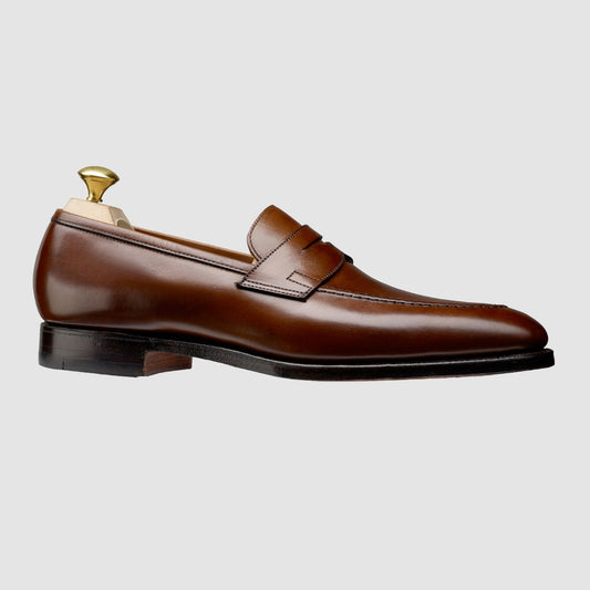 Sydney Dark Brown Burnished Calf, Leather sole