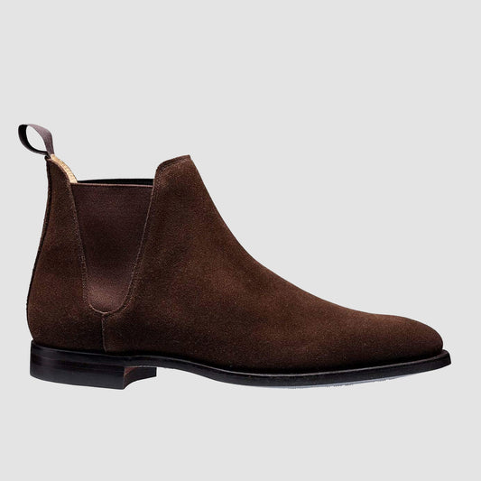 Chelsea 8, Dark Brown Suede, City Sole