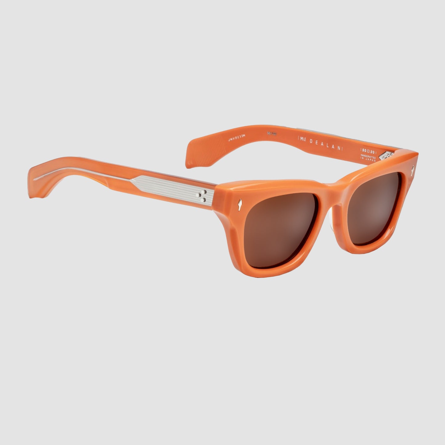 DEALAN, HOT ROD, Brown Lenses, Sterling Silver Heardwear