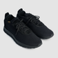 Stretch Nylon and Suede Runner Black