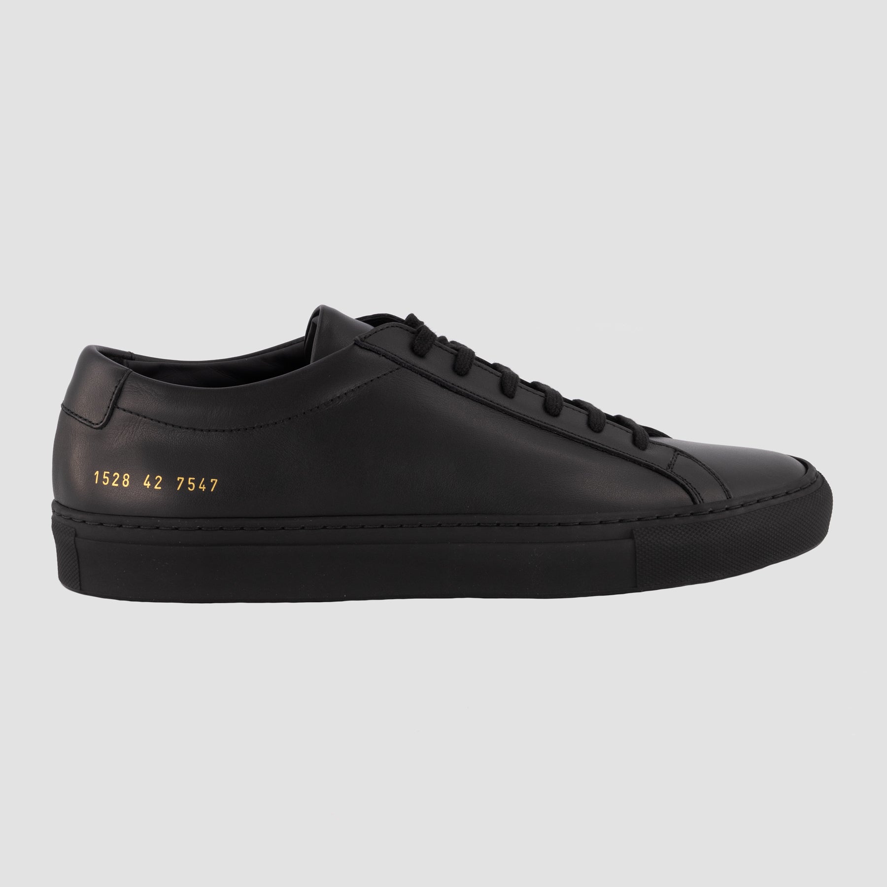 Common Projects Original Achilles Low Black – Silver Santa Fe