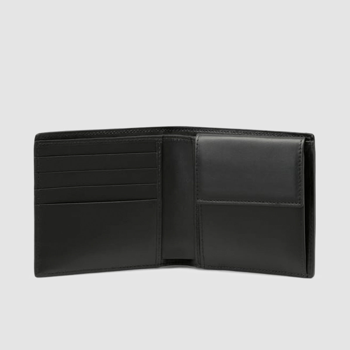 4 Card Slot Wallet with Coin Case in Panama - Navy